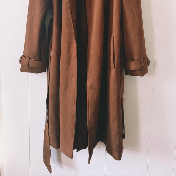 Windsor Camel Trench Coat - Picture 4 of 7